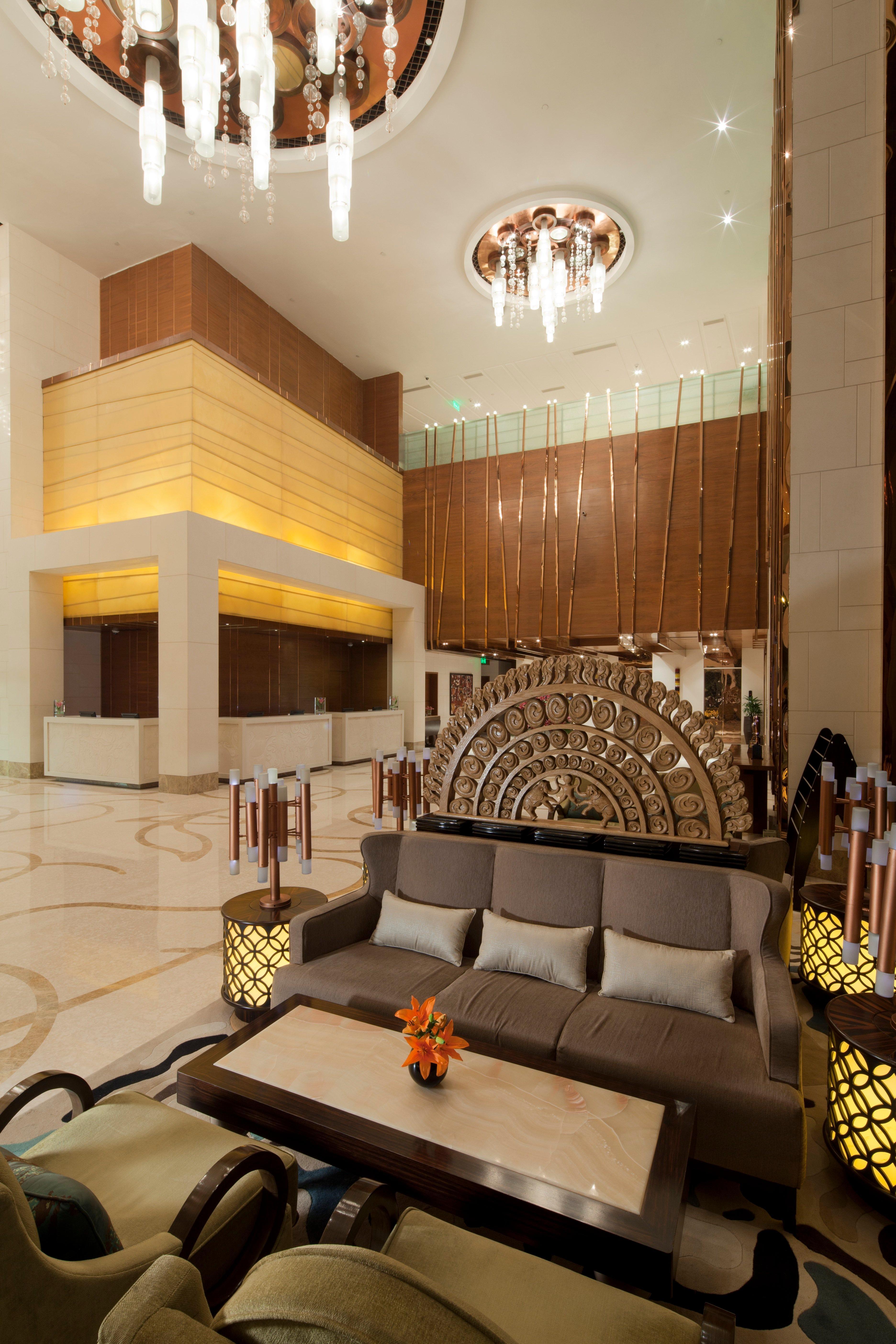 Отель Crowne Plaza New Delhi Okhla By Ihg Экстерьер фото The lobby of the hotel